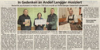 Anderl Lengger Gedächniskonzert