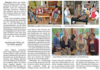 Foto Zithersonntag 2024 Freilichtmuseum Finsterau